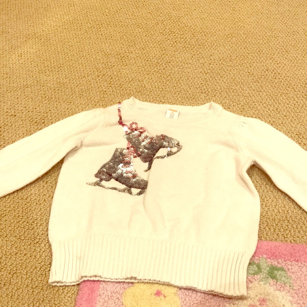 Sweater with ice skates❄️❄️❄️❄️